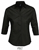 Camisa Hombre Manga Larga Brighton Sols - Color Negro